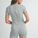 Solid Color Bodycon  Jumpsuit