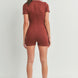 Solid Color Bodycon  Jumpsuit