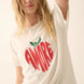 Amore Garment-washed Fruit Graphic Tee