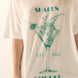 Shaken Stirred Martini Distressed Graphic Tee
