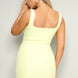 Sleeveless Square Neck Knit Mini Dress
