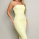 Knit Tube Midi Dress