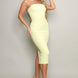 Knit Tube Midi Dress