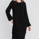Minimal Long Sleeve Midi Dress