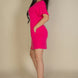Side Pocket Double Folded Mini Dress