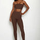 Ribbed Tube Top & Leggings Set