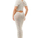 Sheer Skirt Set