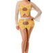 Crochet Skirt Set Sunflower