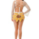 Crochet Skirt Set Sunflower