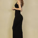 Ribbed Mermaid Hem Camisole Maxi Dress