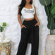High-waisted Stretch Pants
