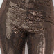 Sequined Fit & Flare Midrise Pants