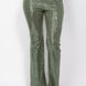 Sequined Fit & Flare Midrise Pants