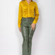 Sequined Fit & Flare Midrise Pants