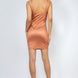 Square Rhinestones Bodycon Mini Dress