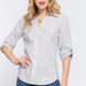 Long Slv Y/d Stripe Woven Shirt