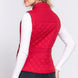 Suede Piping Quilted Padding Vest