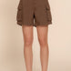Belted Cargo Shorts
