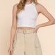 Belted Cargo Shorts
