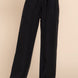 Elastic Waist Tencel Long Pants
