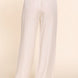 Elastic Waist Tencel Long Pants