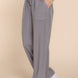 Elastic Waist Tencel Long Pants