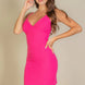 Eyelash Lace Trim Cami Mini Dress