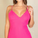 Eyelash Lace Trim Cami Mini Dress