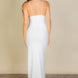 Eyelash Lace Trim Split Thigh Cami Dress