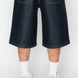 Baggy Fit Raw Denim Shorts
