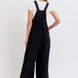 Adjustable Strap Overall Wide Leg Jumpsuit