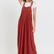 Adjustable Strap Overall Wide Leg Jumpsuit