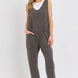 Mineral Washed Summer Jumpsuit