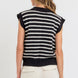 Flower Patch Stripe Knit Top
