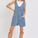 Summer Denim Overall Romper