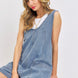 Summer Denim Overall Romper