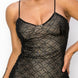 Black Mesh Mini Dress With Sequins