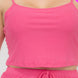 Plus Size Solid Ribbed Cami Top And Shorts Set