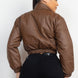 Snap Button Padded Crop Jacket
