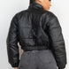 Snap Button Padded Crop Jacket