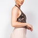 Surplice Halter Sequin Top