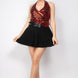 Surplice Halter Sequin Top