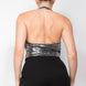 Surplice Halter Sequin Top
