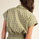Printed drop shoulder cropped shirt