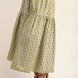 Printed tired midi skirt