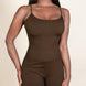 Ribbed Sleeveless Wide Leg Jumpsuit