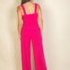 Notched Neck Cami Jumpsuit