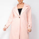 Collar pocketed coat