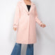 Collar pocketed coat