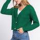 Long slv v-neck sweater cardigan